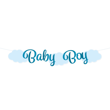 Garland - Baby Boy - Blue