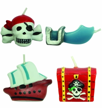 4 Pirates Candles
