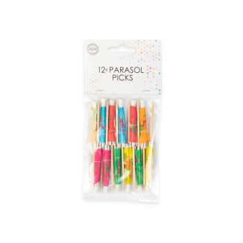 Preview: Topper - 12 Paper Parasol Mixed