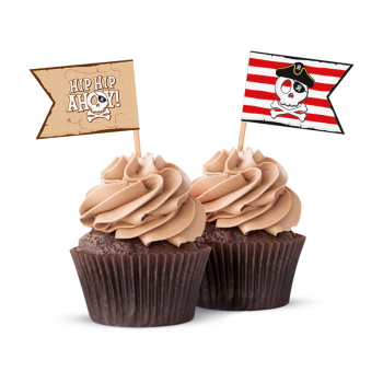 Cupcake Topper - Pirates