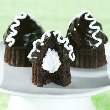 Backform Gefüllte Mini-Cupcakes