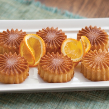 Ruffled Medallion Dessert Mold