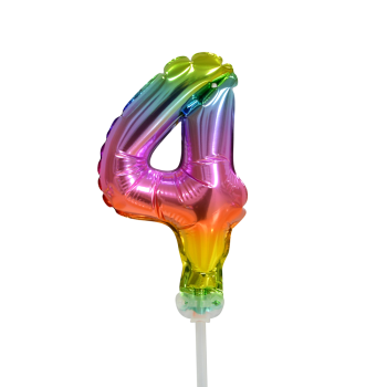 Topper - Foil Balloon Rainbow - 4
