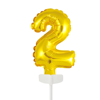 Topper - Foil Balloon Gold - 2