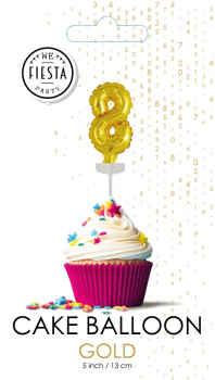 Preview: Topper - Foil Balloon Gold - 8