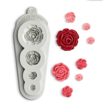 Silicone Mould - 4 Roses
