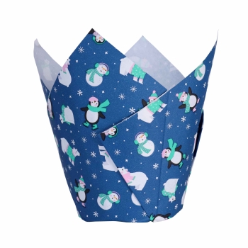 Tulip Cupcake Case - Frosty