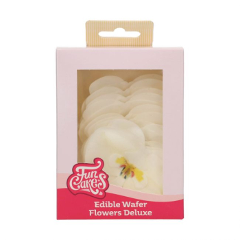 Preview: Edible Wafer Flowers - Orchid White pk/10