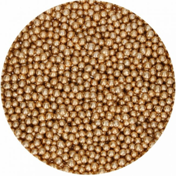 Sugar Pearls - Vintage Gold