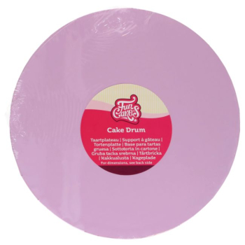 Tortenplatte rund 30cm (12") / Stärke 12mm / Pastell Purple