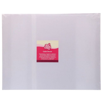 Cake Board Rectangular 45cm x 35cm / Thickness 12mm - WHITE