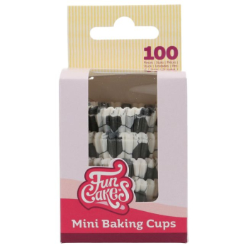 Mini Cupcake Baking Cases - Football