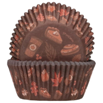 Cupcake Backförmchen - Cozy Fall