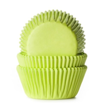 Cupcake Backförmchen - Limettengrün