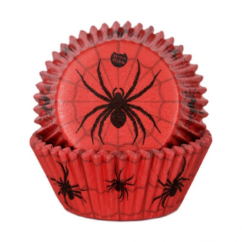 Cupcake Backförmchen - Spider