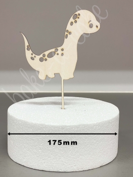 Cake Topper Wood - Cute Dino