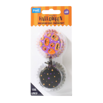 Preview: Mini Cupcake Baking Cases - Pumpkin Party