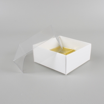 Box for 4 Bonbons - White