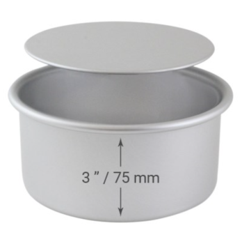 Cake Pan Round with Loose Bottom - 10 x 3inch (254 x 76mm)