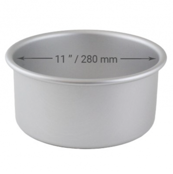 Cake Pan Round with Loose Bottom - 11 x 3inch (279 x 76mm)