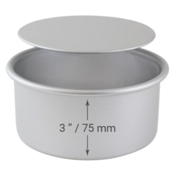 Cake Pan Round with Loose Bottom - 12 x 3inch (305 x 76mm)