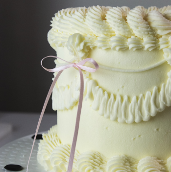 Ribbon Bow Toppers - Light Pink