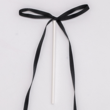 Preview: Ribbon Bow Toppers - Black