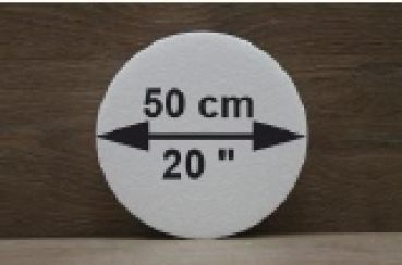 Cake Dummy Rund - 12cm Hoch / 50cm​