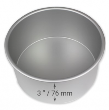 Round Cake Pan - 8in x 3in (20.3 x 7.62cm)
