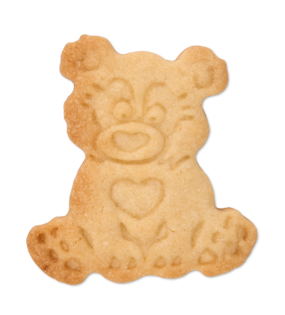 Ausstecher mit Auswerfer und Prägung - Bär