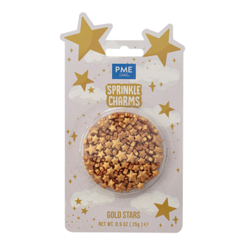 Preview: Streusel Sprinkle Charms - Goldene Sterne