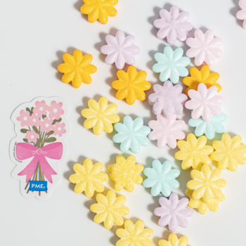 Streusel Sprinkle Charms - Blumen Pastel
