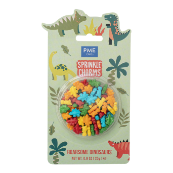 Preview: Streusel Sprinkle Charms - Bunte Dinosaurier