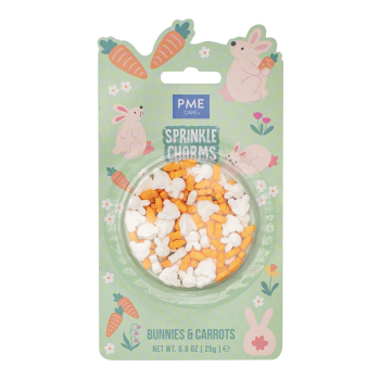 Preview: Streusel Sprinkle Charms - Hasen und Rüebli