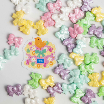 Streusel Sprinkle Charms - Pastel Schleifen