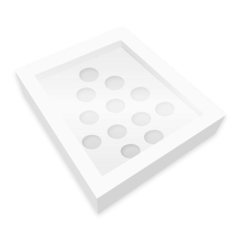 Cupcake Box - Christmas Tree