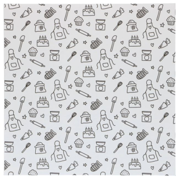 Pergamentpapierbögen 25 x 25cm - Fun