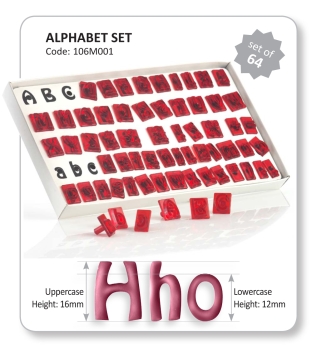 Alphabet Cutter Set