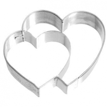 Cookie Cutter Double Heart
