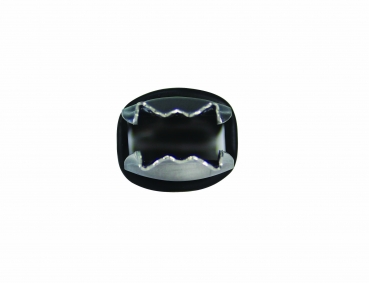 Bow Shape Crimper 19mm Serrated Edge