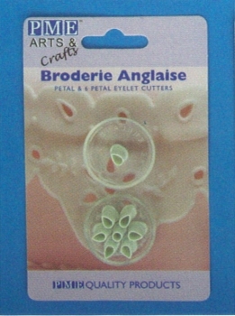 Broderie Anglaise Petal & 6 Petal Eyelet