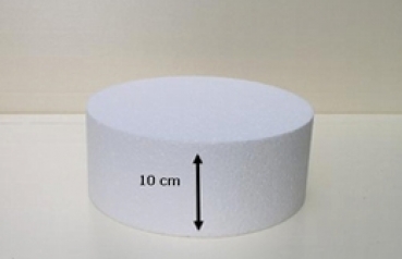 Cake Dummy Rund - 10cm Hoch / 55cm