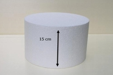 Cake Dummy Round - 15cm High / 30cm