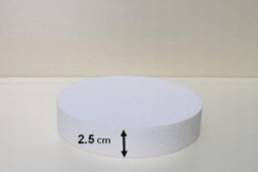 Cake Dummy round - 2.5cm High / 40cm