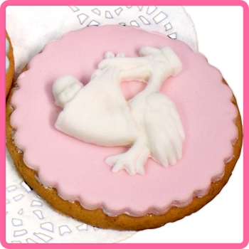 Silicone Mould Baby 3 Stork