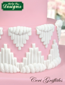 Silicone Mould - Serrated V's