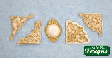 Silicone Mould - Decorative Corner Collection
