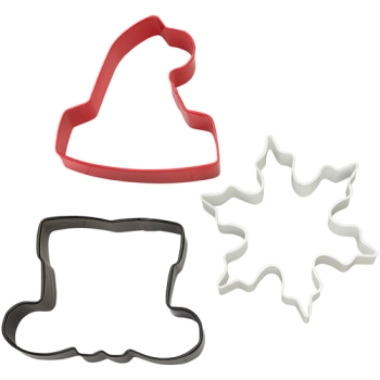 Cookie Cutter Set - Santa Shaped Cutters