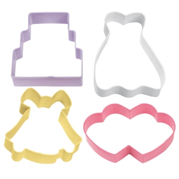 Cookie Cutter Set - Wedding Theme