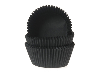 Cupcake Cases - Black